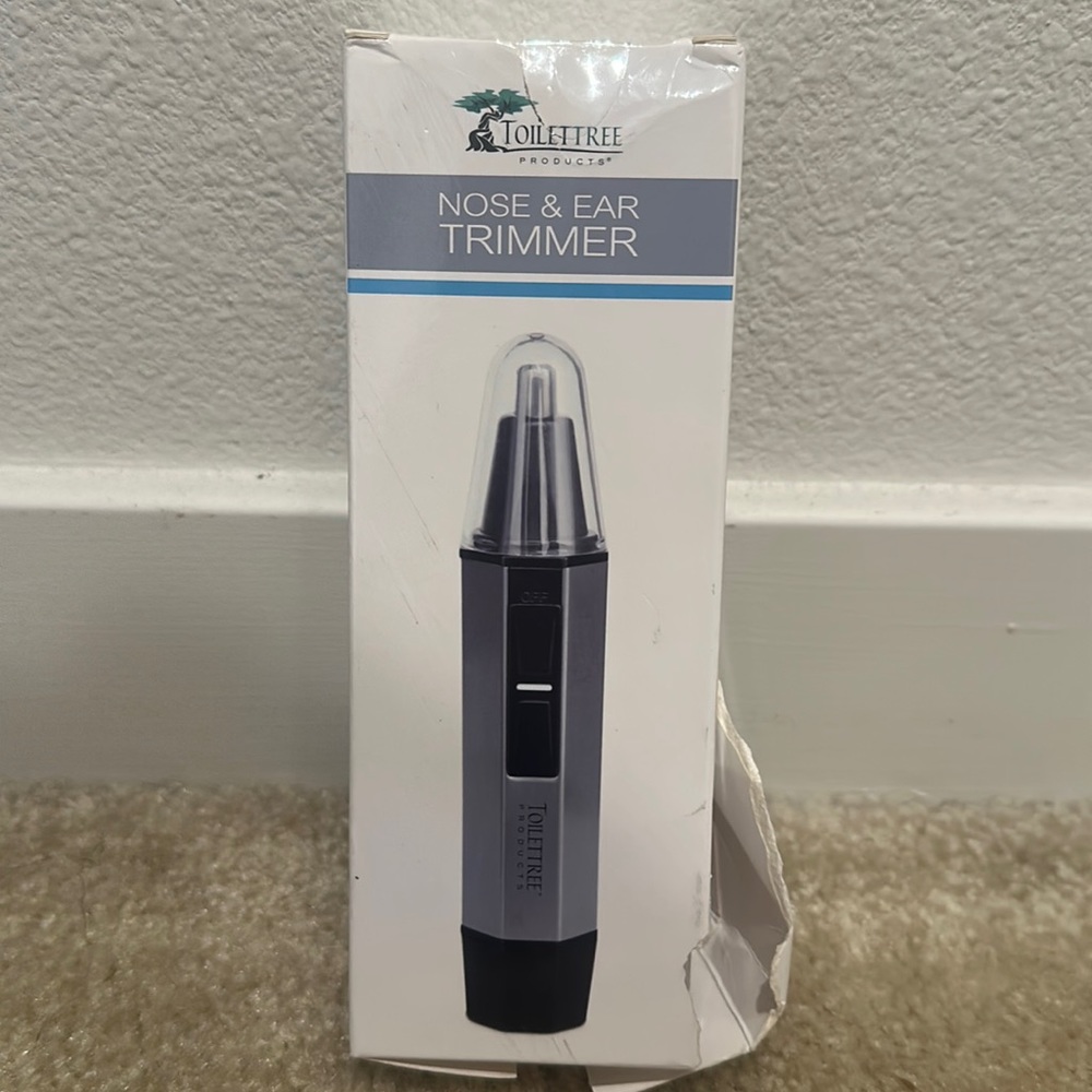 New! ToiletTree Products Ear & Nose Hair Trimmer- Stainless Steel